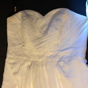 White wedding dress